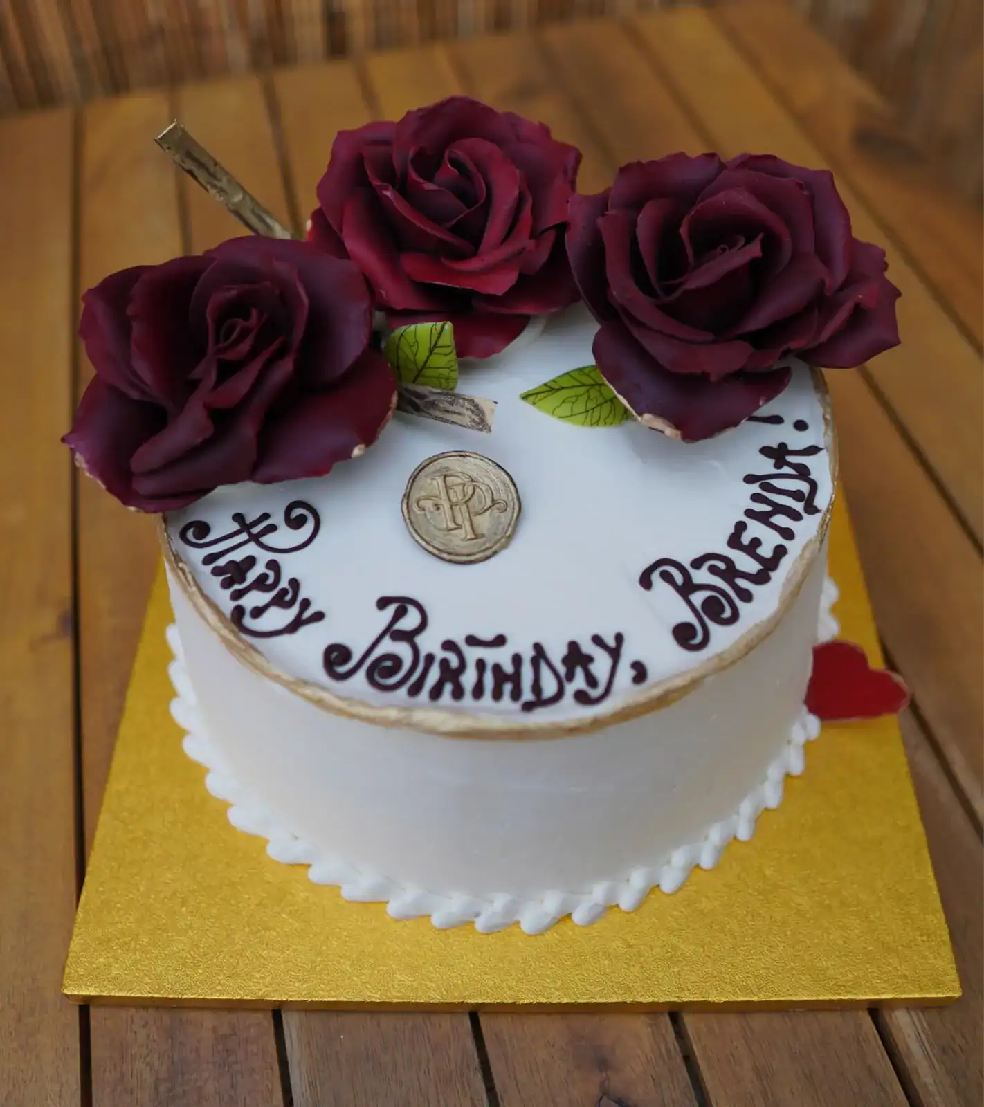 Luxury handmade celebration cake - Prestige Patisserie North London